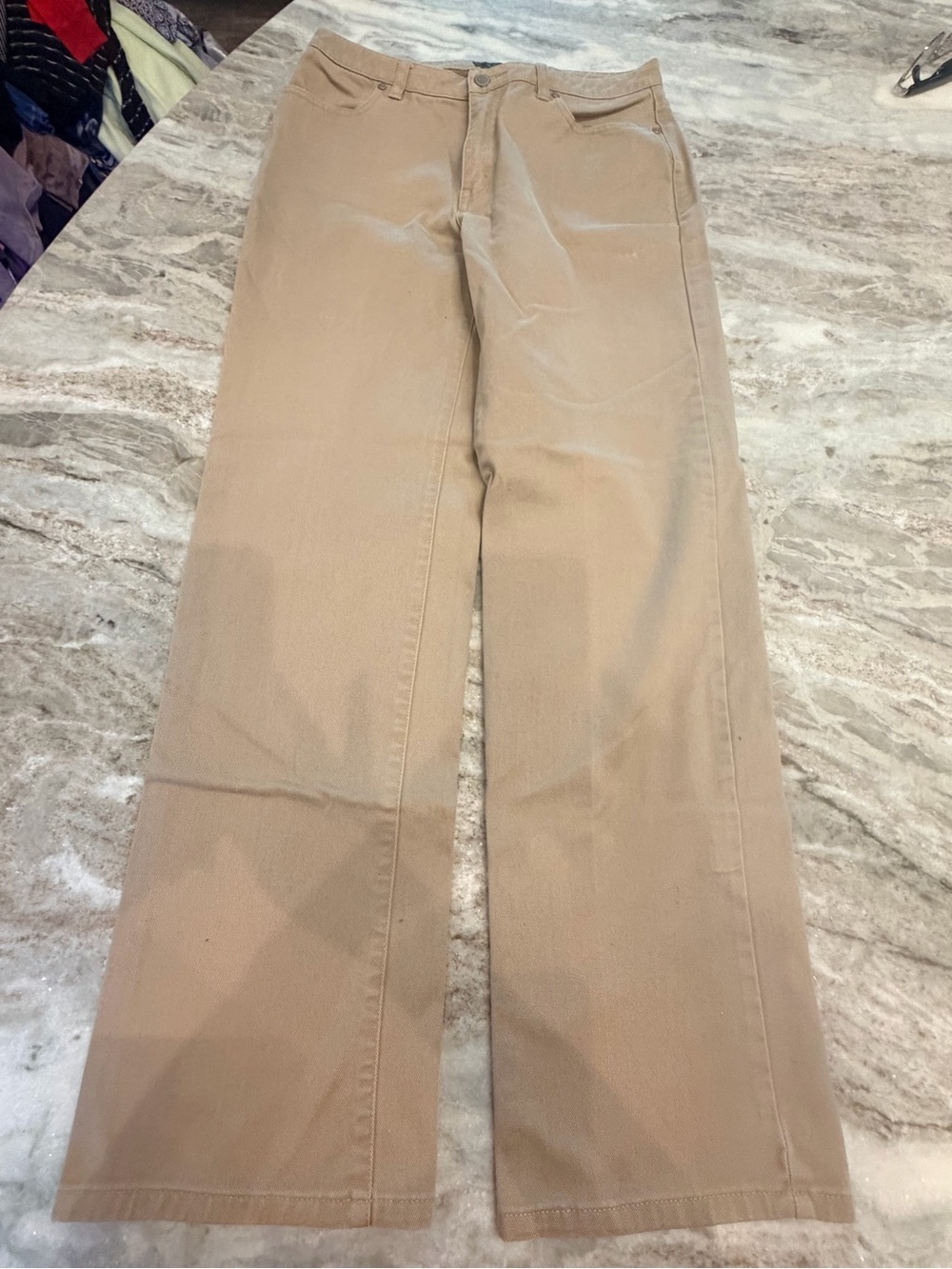 Indigo Palms Women’s 8R Khaki Stretch Straight Leg Chino Pants